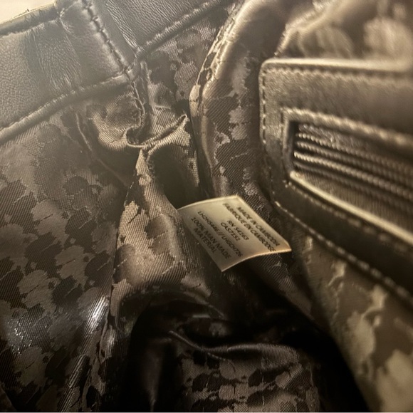 KARL LAGERFELD Paris Agyness shoulder Bag with Silver Tone Chain Straps - Picture 11 of 12